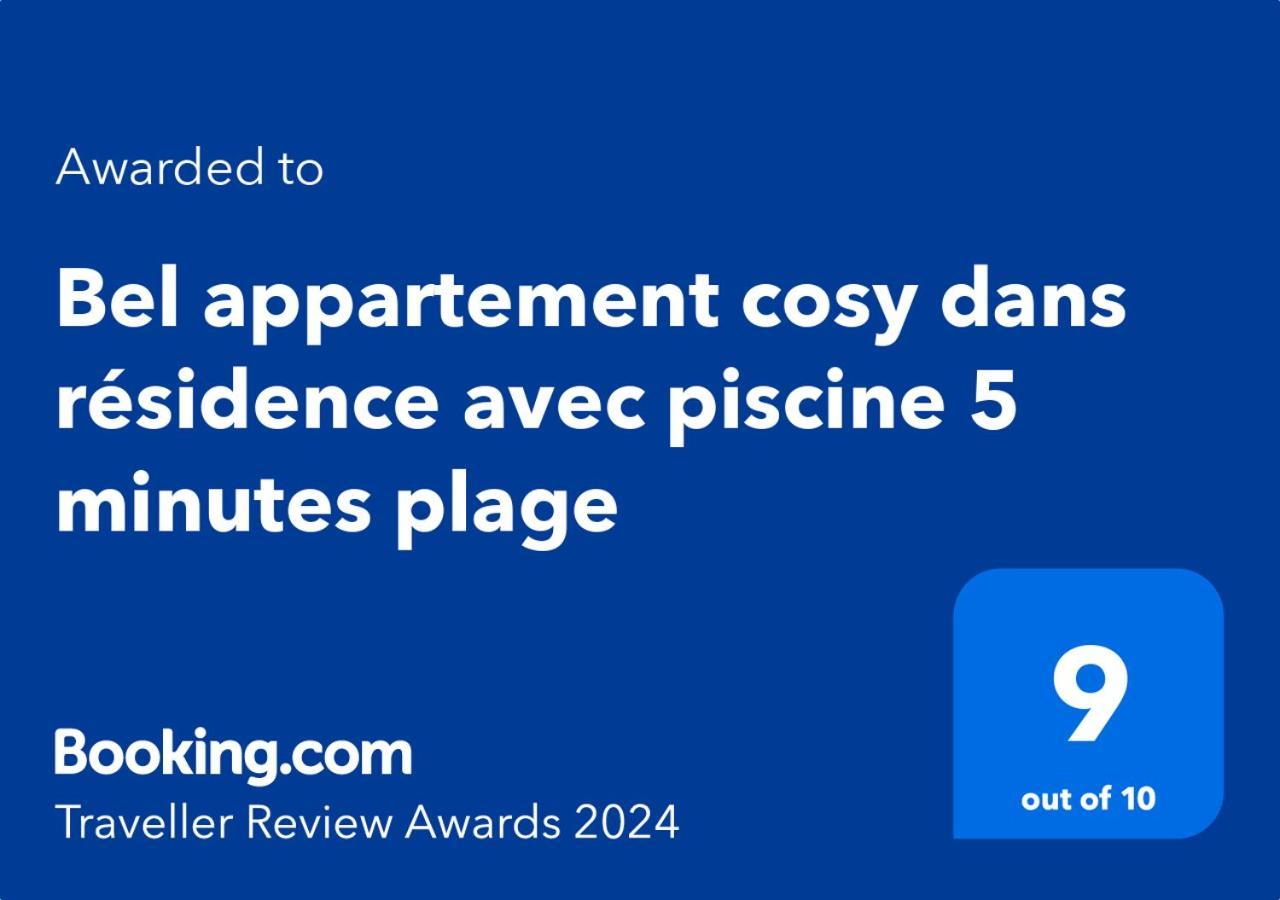 Bel Appartement Cosy Dans Residence Avec Piscine 5 Minutes Plage Месанж Екстериор снимка
